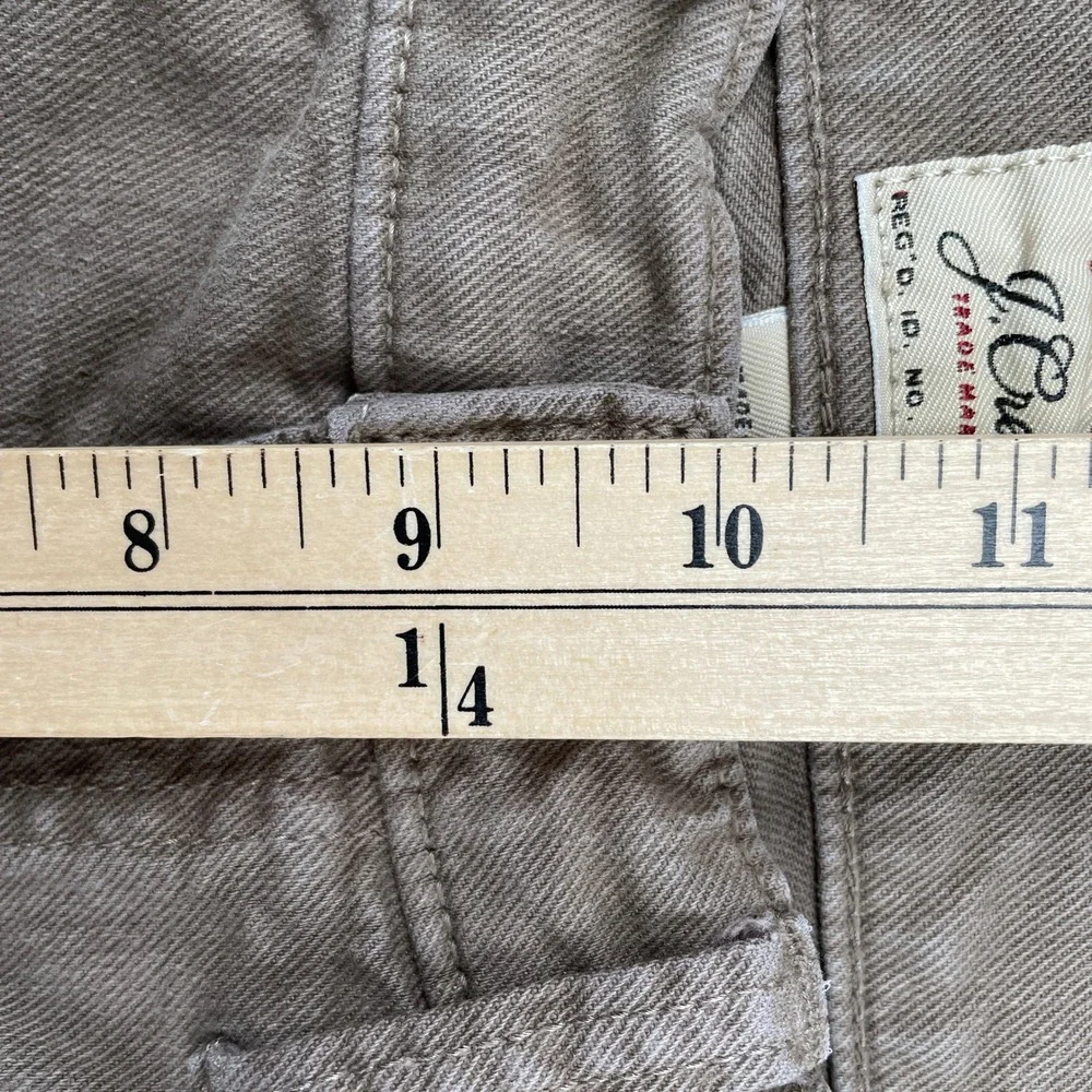 J. Crew Pants Mens 32x32 Brown 770 Straight Fit Stretch Cotton Twill Casual